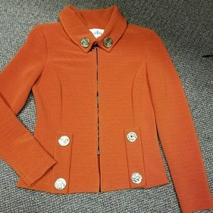 Deep Orange Sports Jacket/Blazer
